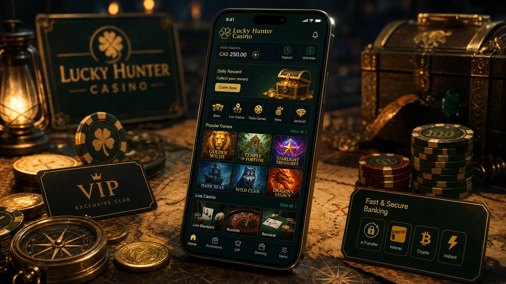lucky hunter casino 1