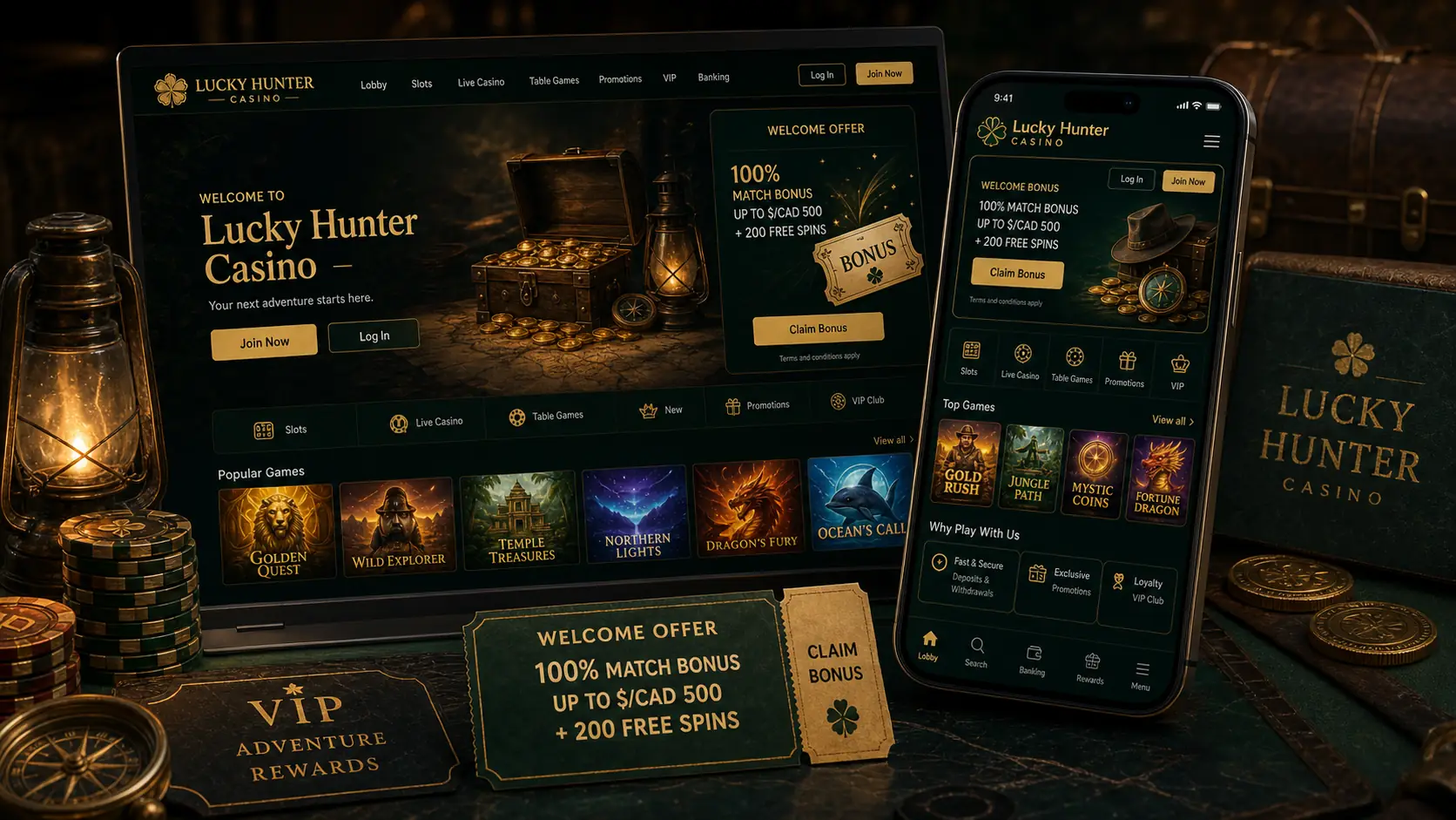 lucky hunter casino 2