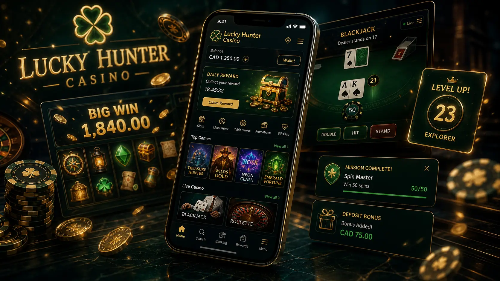 lucky hunter casino 3